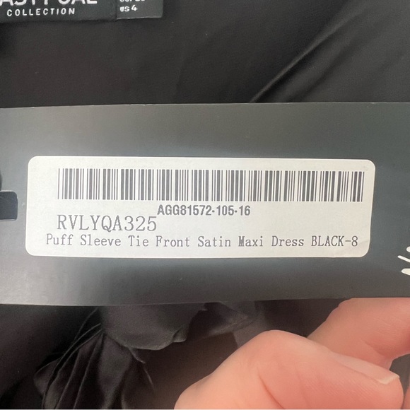 Nwt Nasty Gal collection satin maxi dress size 4 - Picture 8 of 10